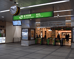 JR桜木町駅からワンストップビジネスセンター横浜桜木町へのアクセス