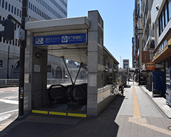 JR桜木町駅からワンストップビジネスセンター横浜桜木町へのアクセス
