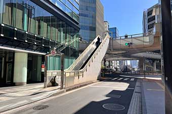 新橋駅からのルート9